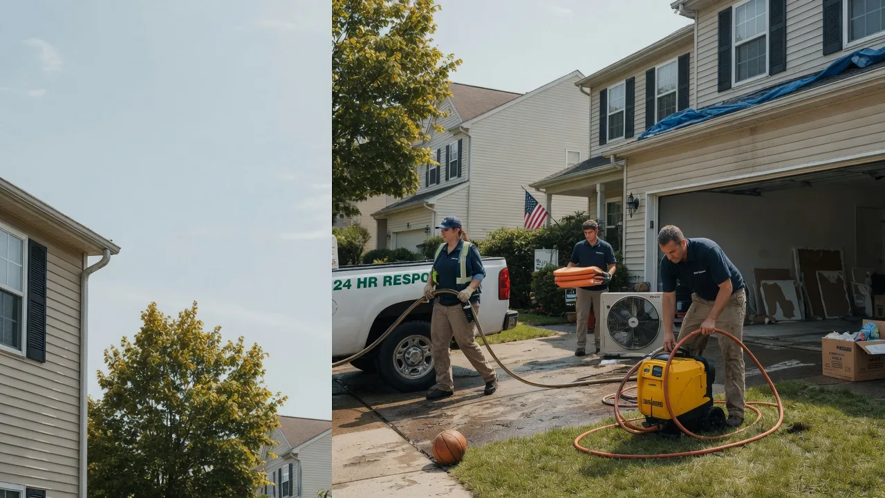 Emergency Water Damage Restoration in Hillsboro, MD near me